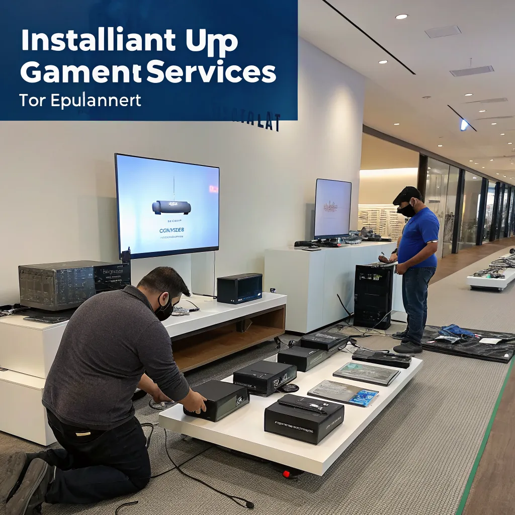 Oyun ekipmanı kurulum hizmeti